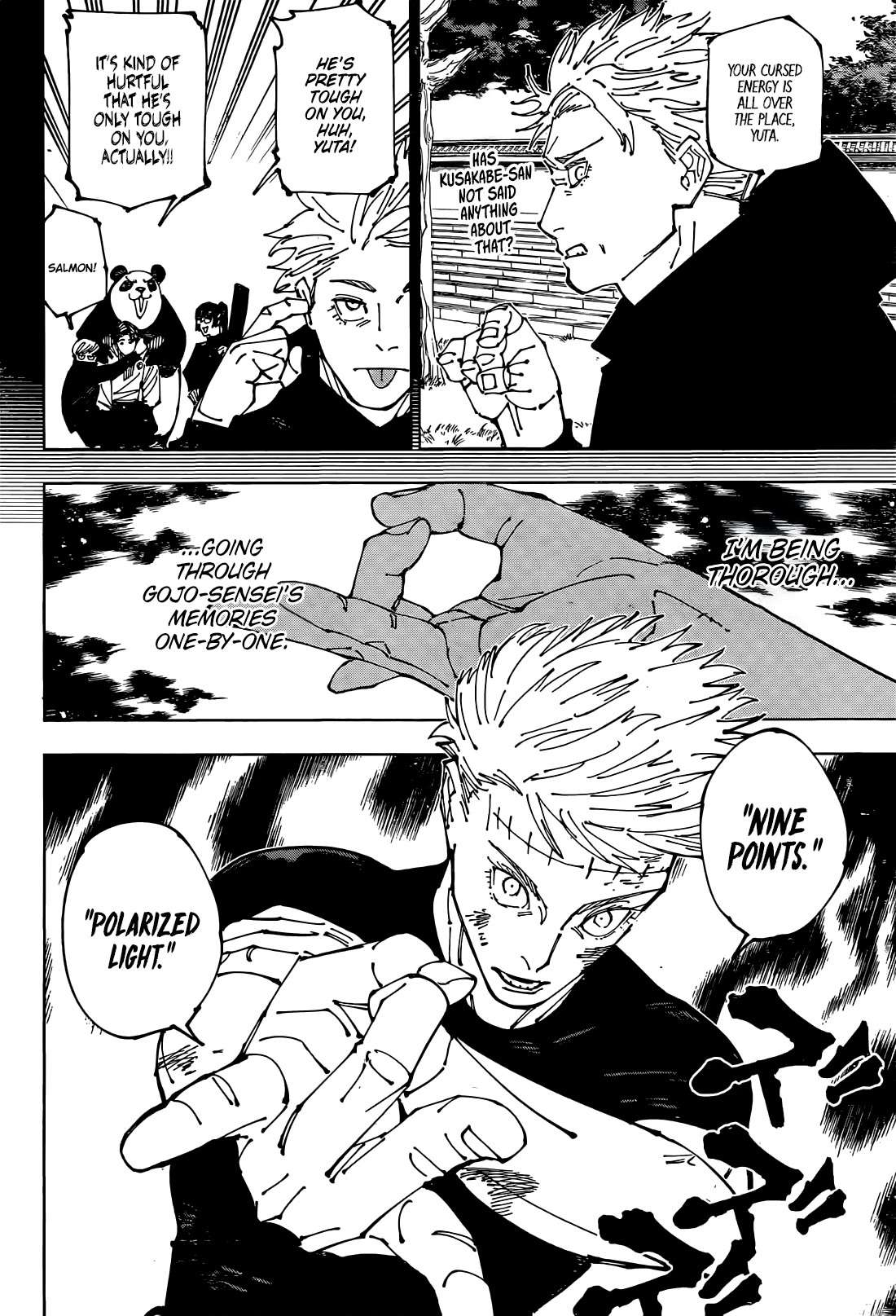 JUJUTSU KAISEN Chapter 262.5 - Page 9 in English