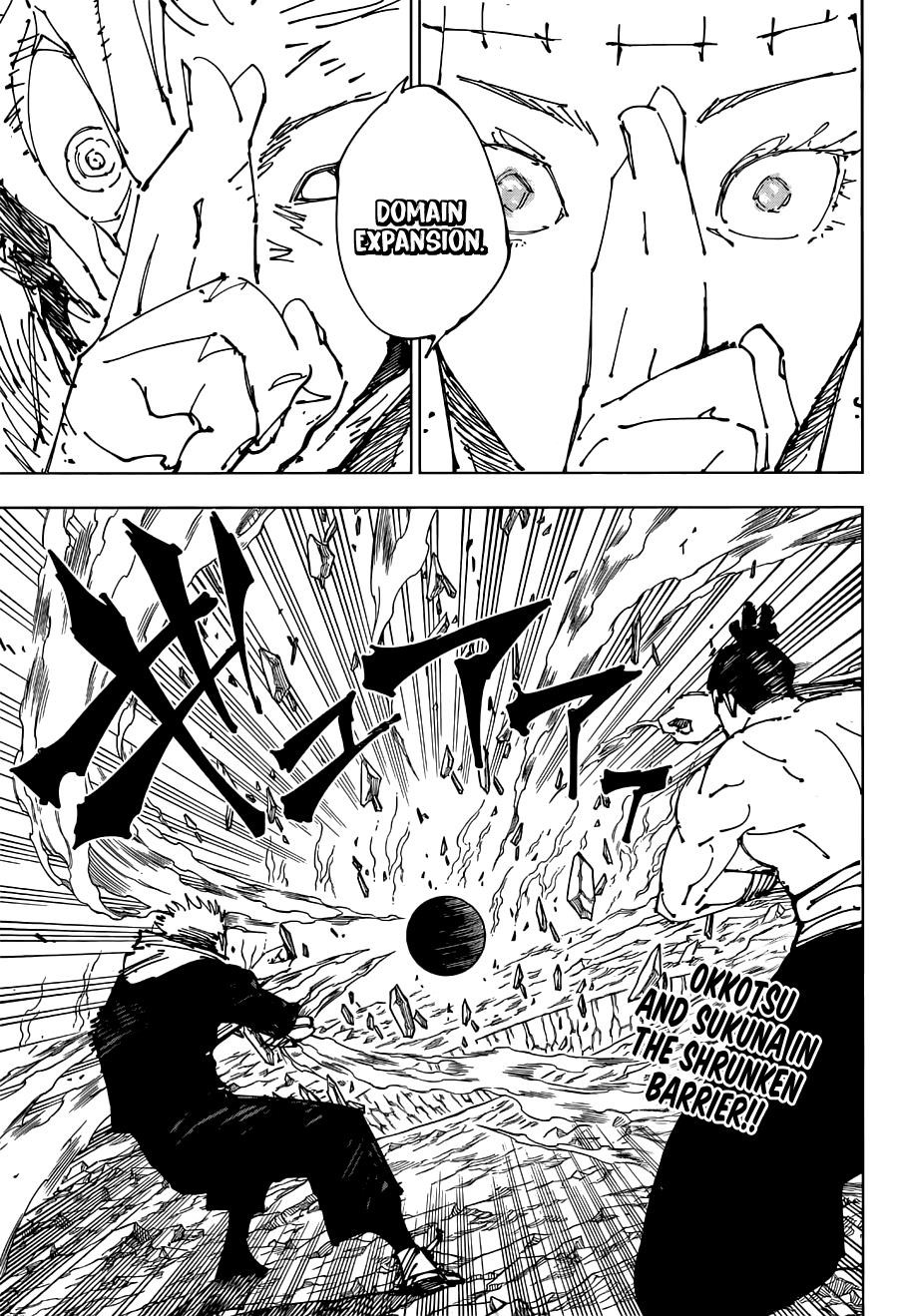 JUJUTSU KAISEN Chapter 262 - Page 3 in English