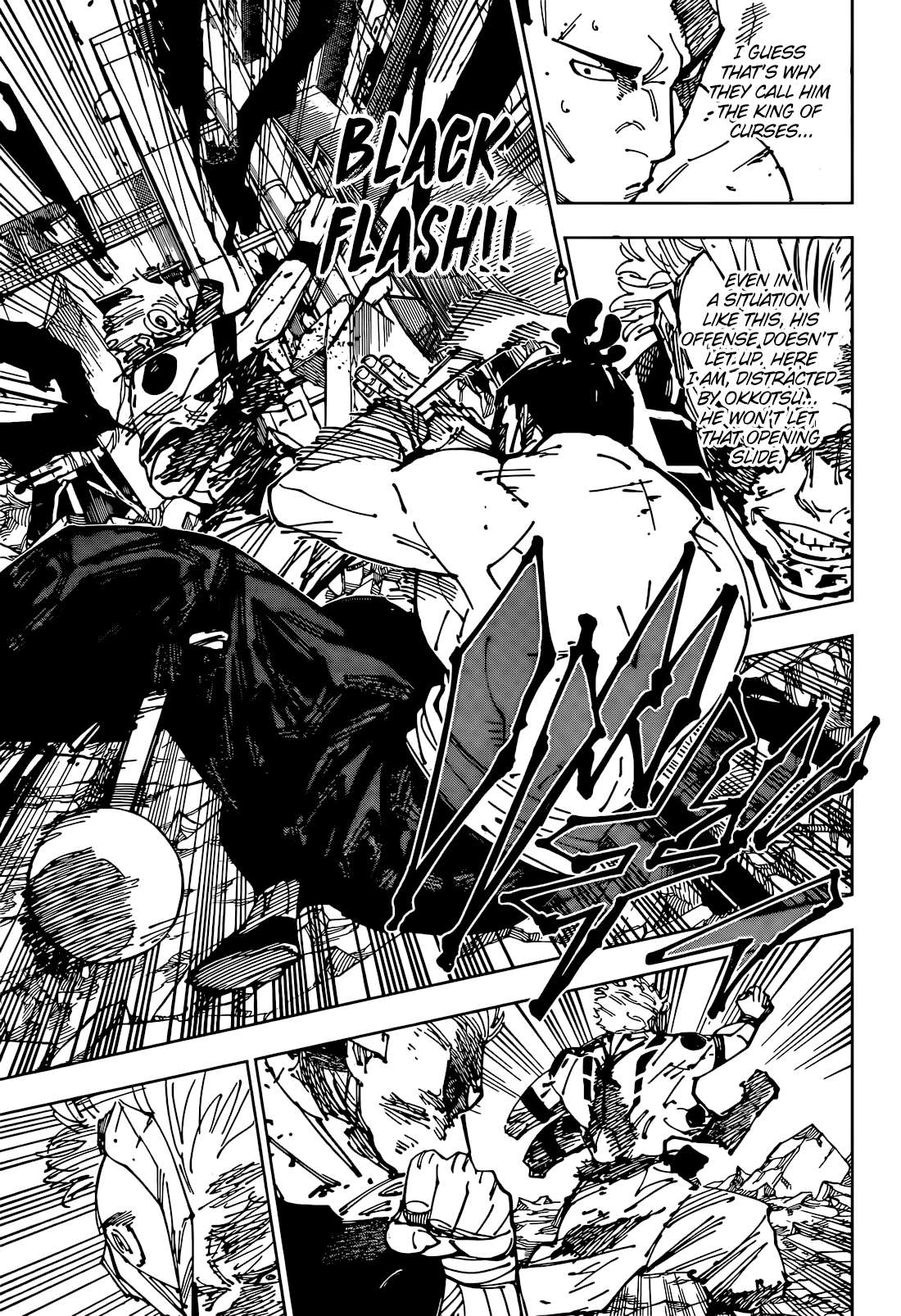JUJUTSU KAISEN Chapter 263 - Page 5 in English