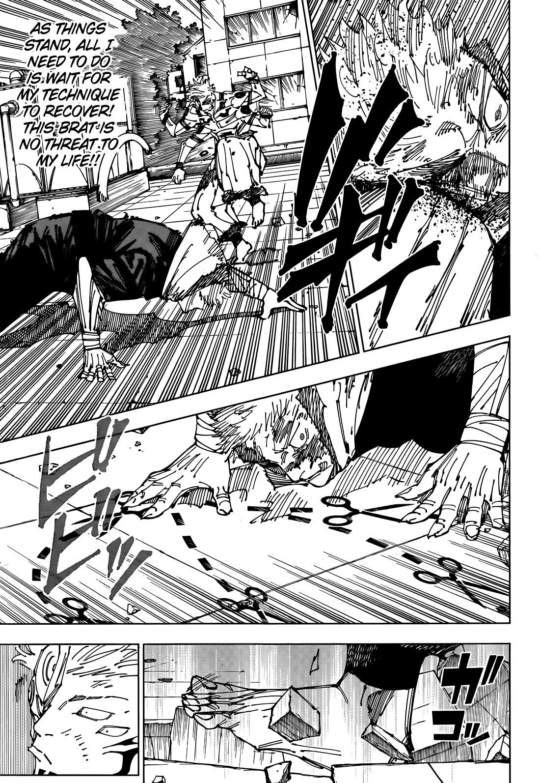 JUJUTSU KAISEN Chapter 264 - Page 13 in English