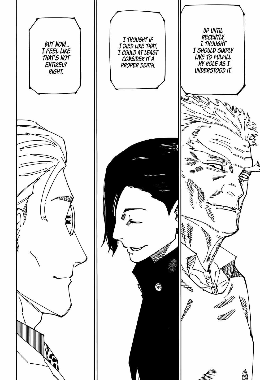 JUJUTSU KAISEN Chapter 265 - Page 12 in English