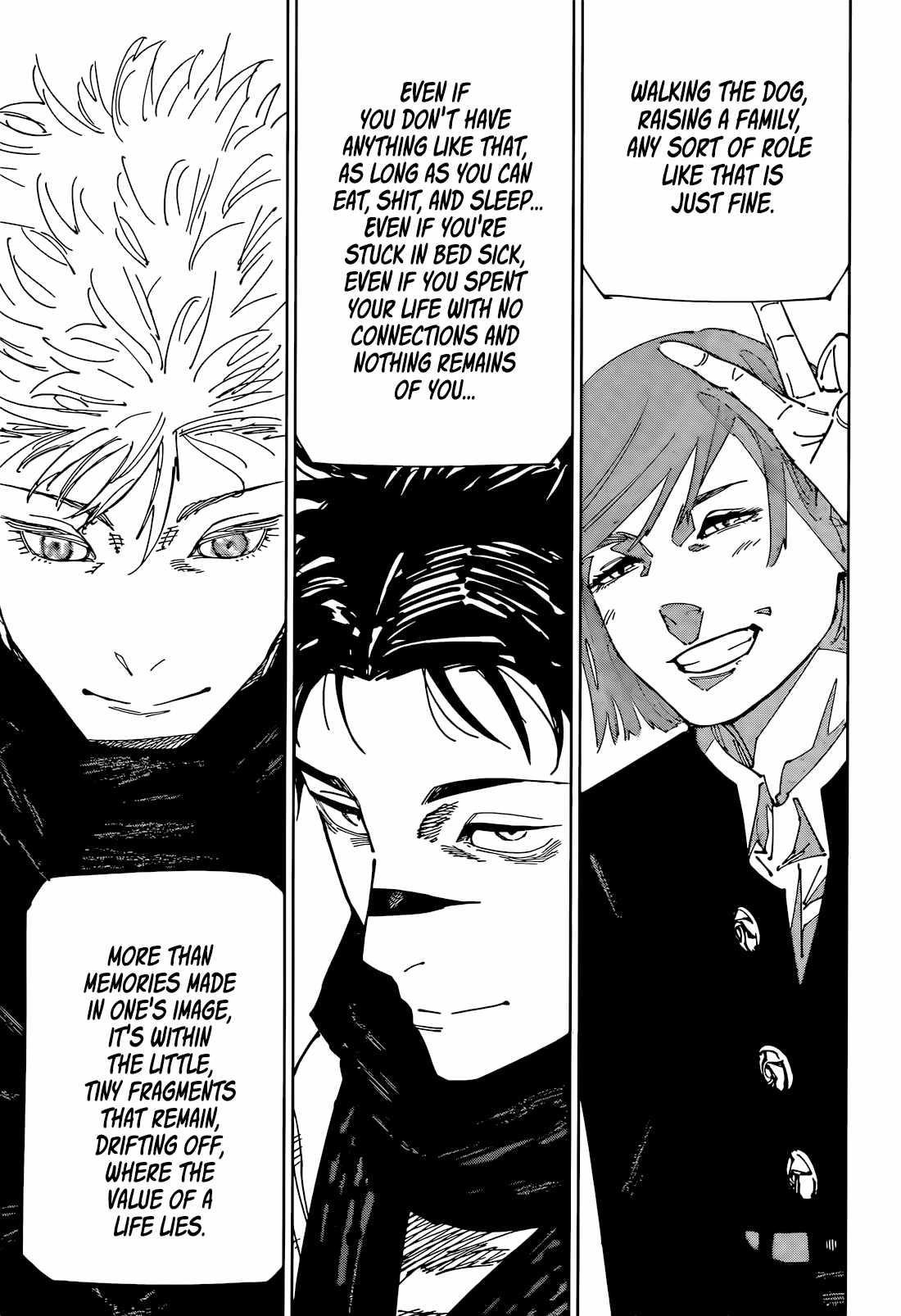 JUJUTSU KAISEN Chapter 265 - Page 13 in English