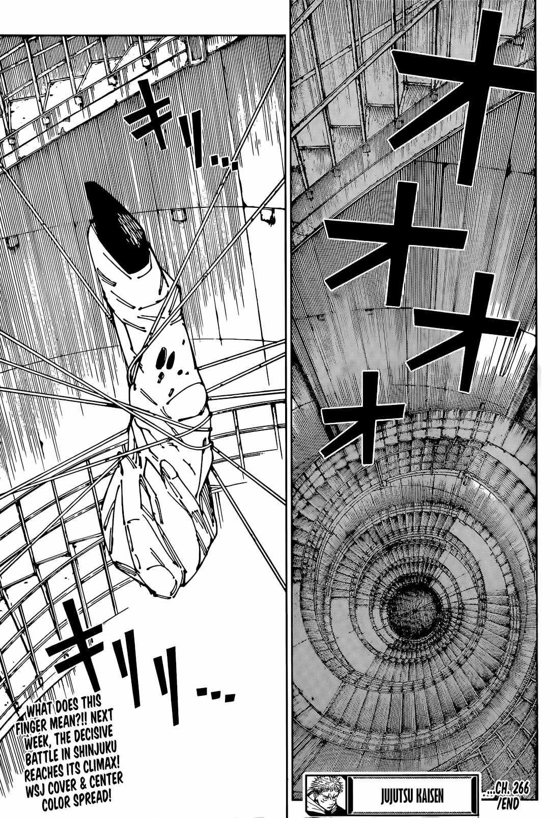 JUJUTSU KAISEN Chapter 266 - Page 19 in English