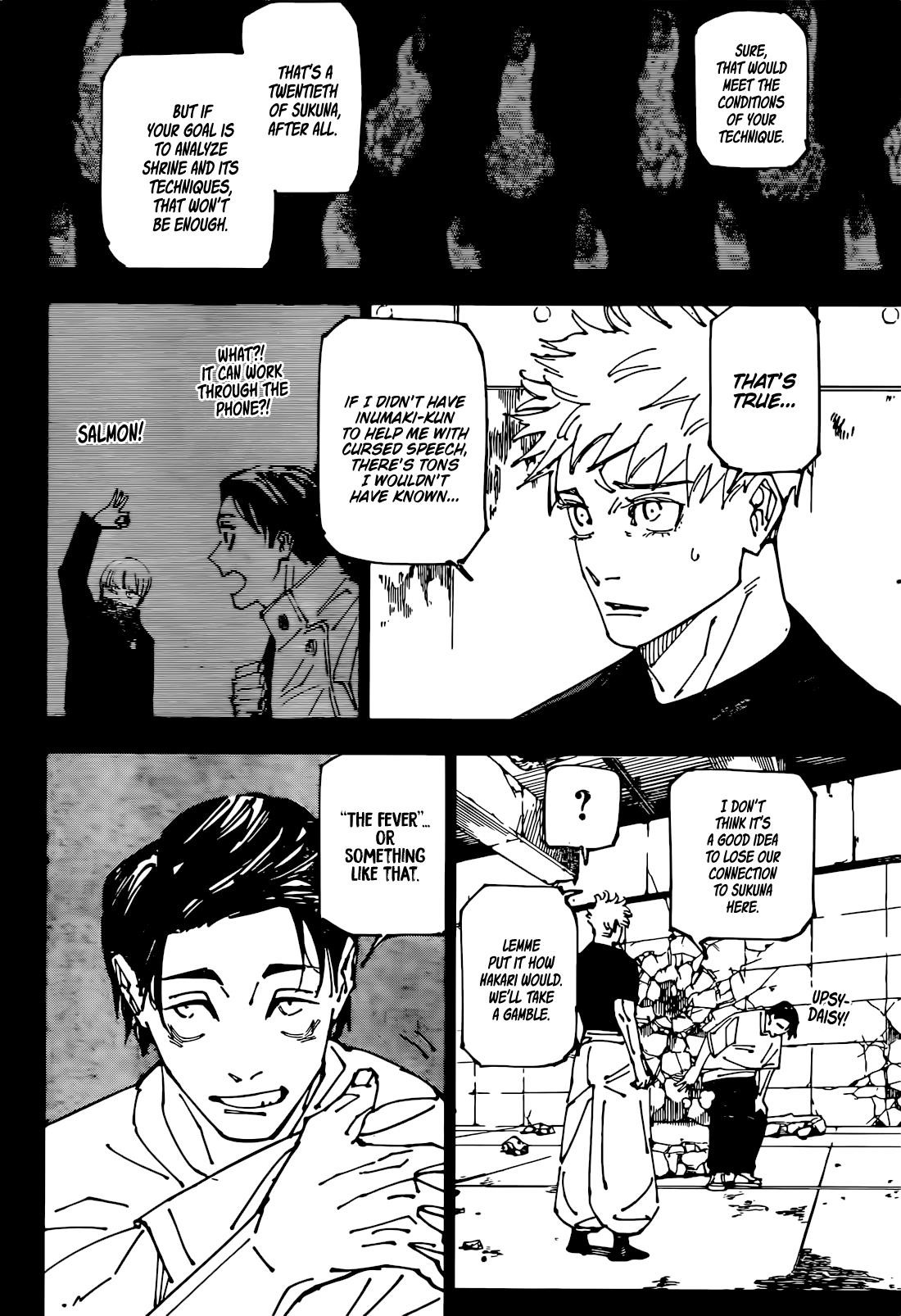 JUJUTSU KAISEN Chapter 267 - Page 4 in English