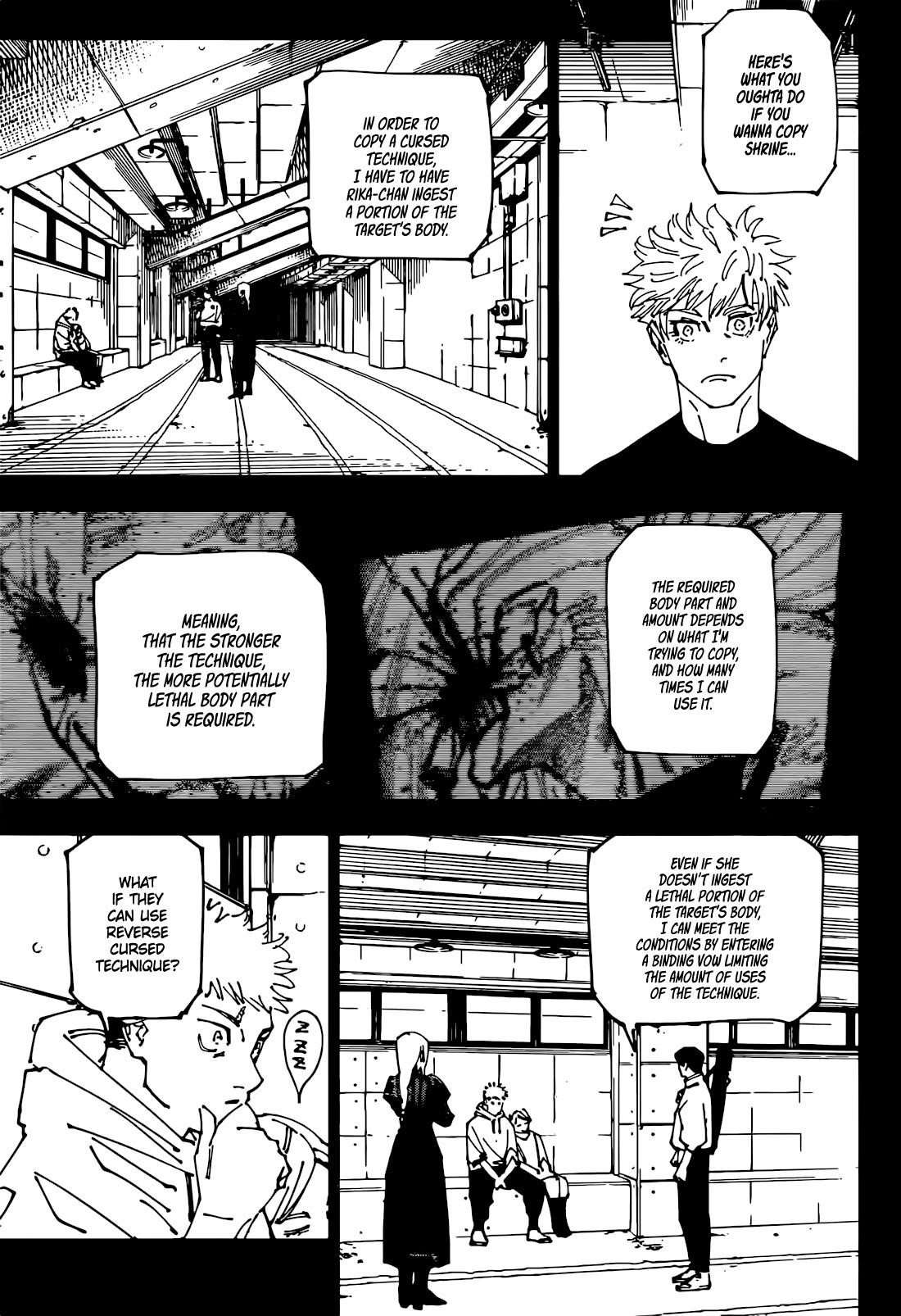 JUJUTSU KAISEN Chapter 267 - Page 5 in English