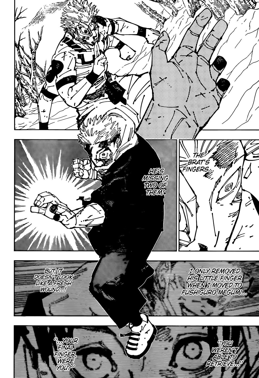JUJUTSU KAISEN Chapter 267 - Page 8 in English