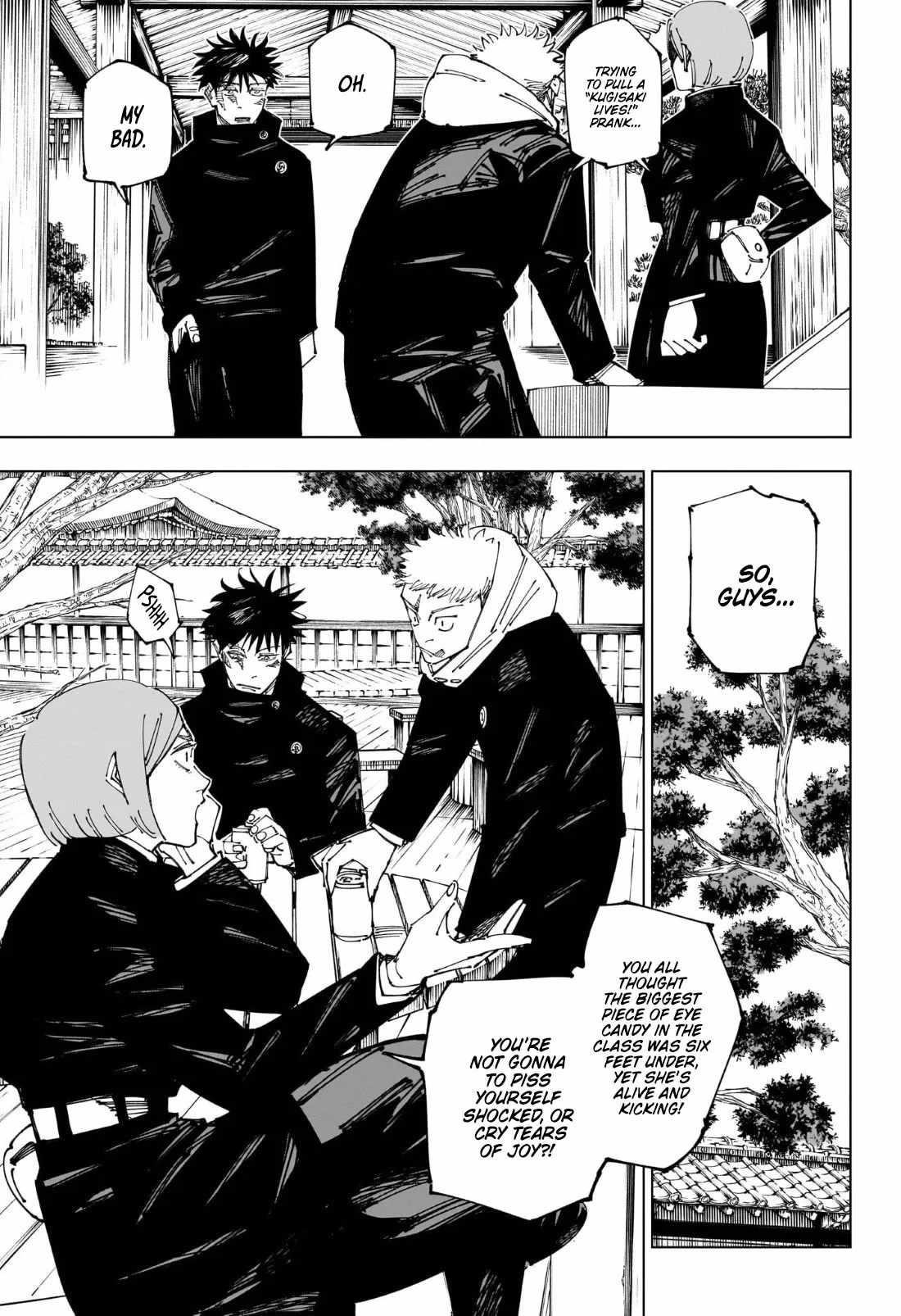 JUJUTSU KAISEN Chapter 268 - Page 12 in English