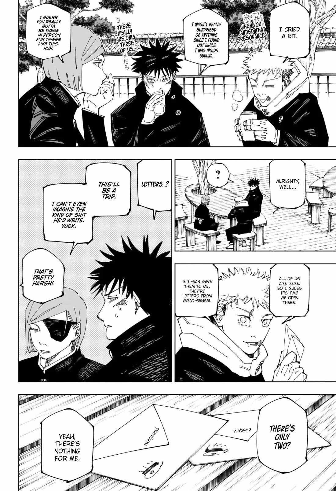 JUJUTSU KAISEN Chapter 268 - Page 13 in English