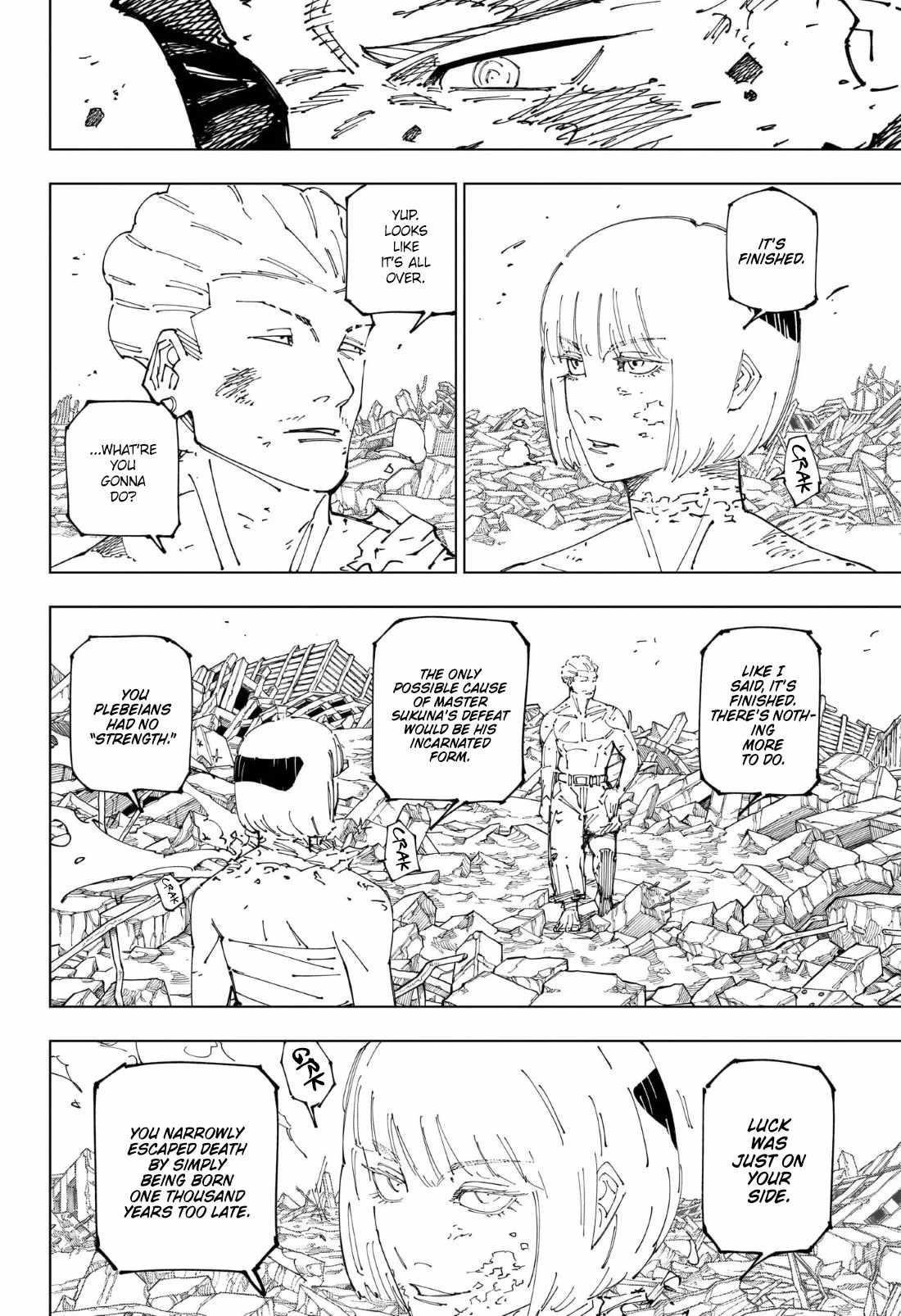 JUJUTSU KAISEN Chapter 268 - Page 9 in English
