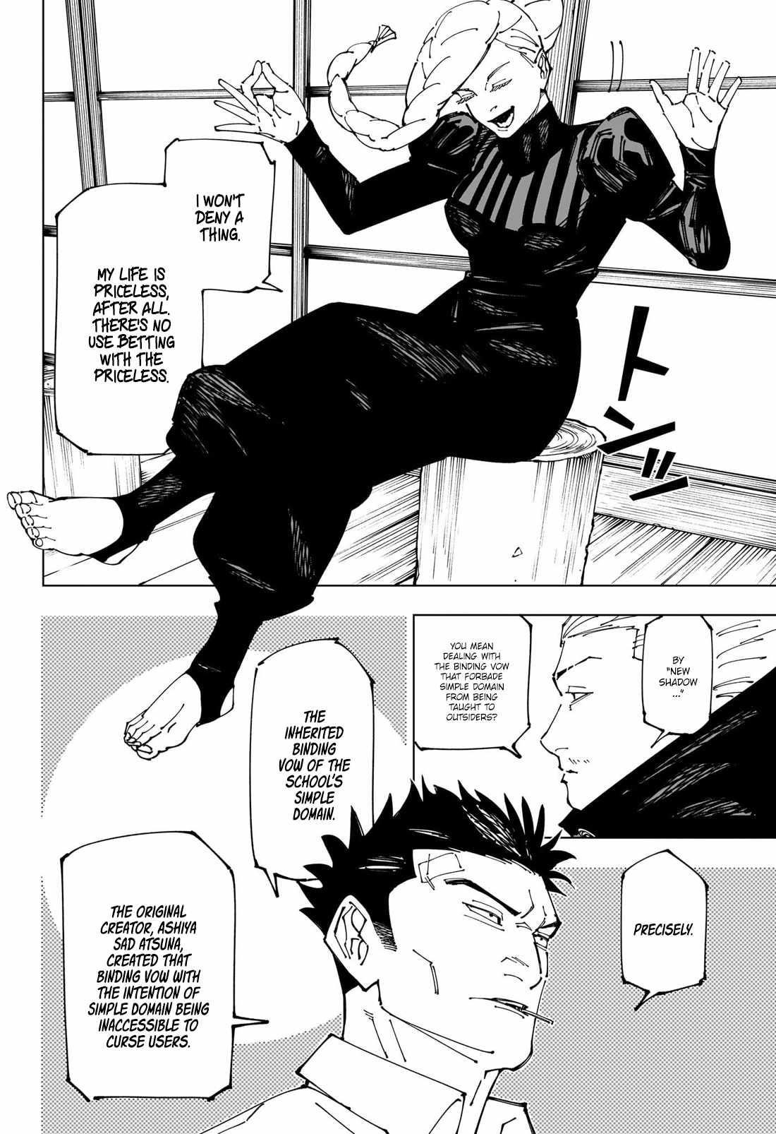 JUJUTSU KAISEN Chapter 269 - Page 12 in English