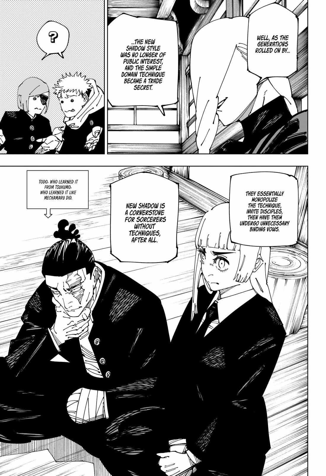 JUJUTSU KAISEN Chapter 269 - Page 13 in English