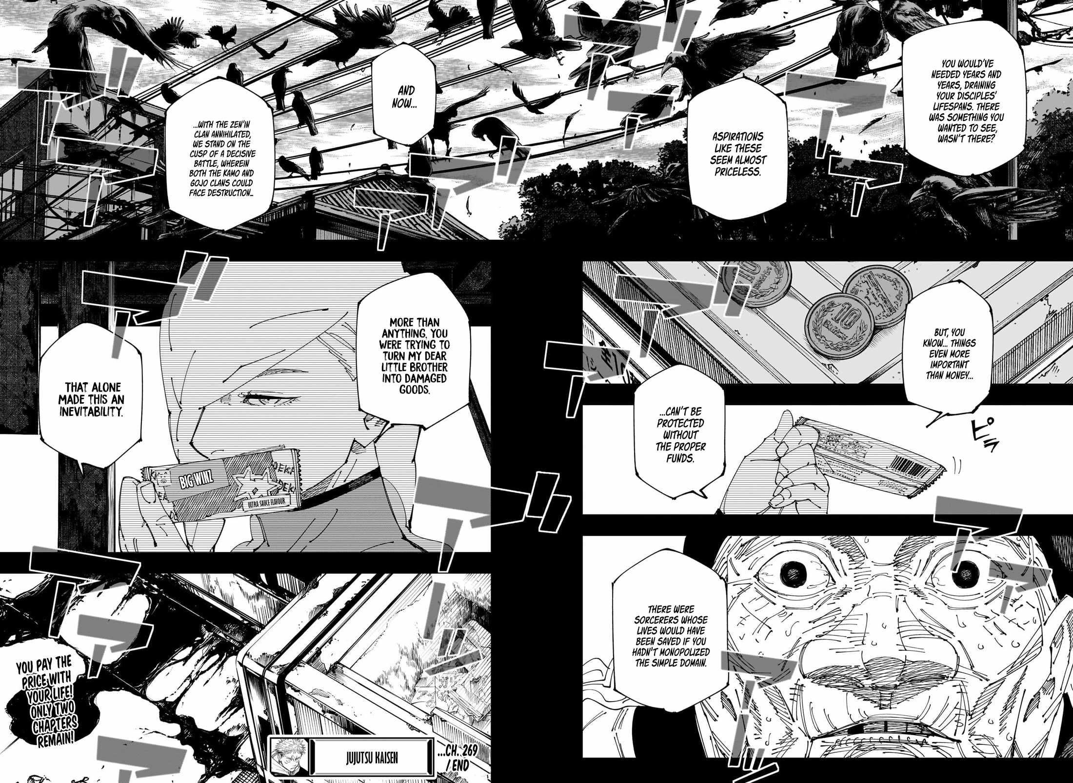 JUJUTSU KAISEN Chapter 269 - Page 18 in English