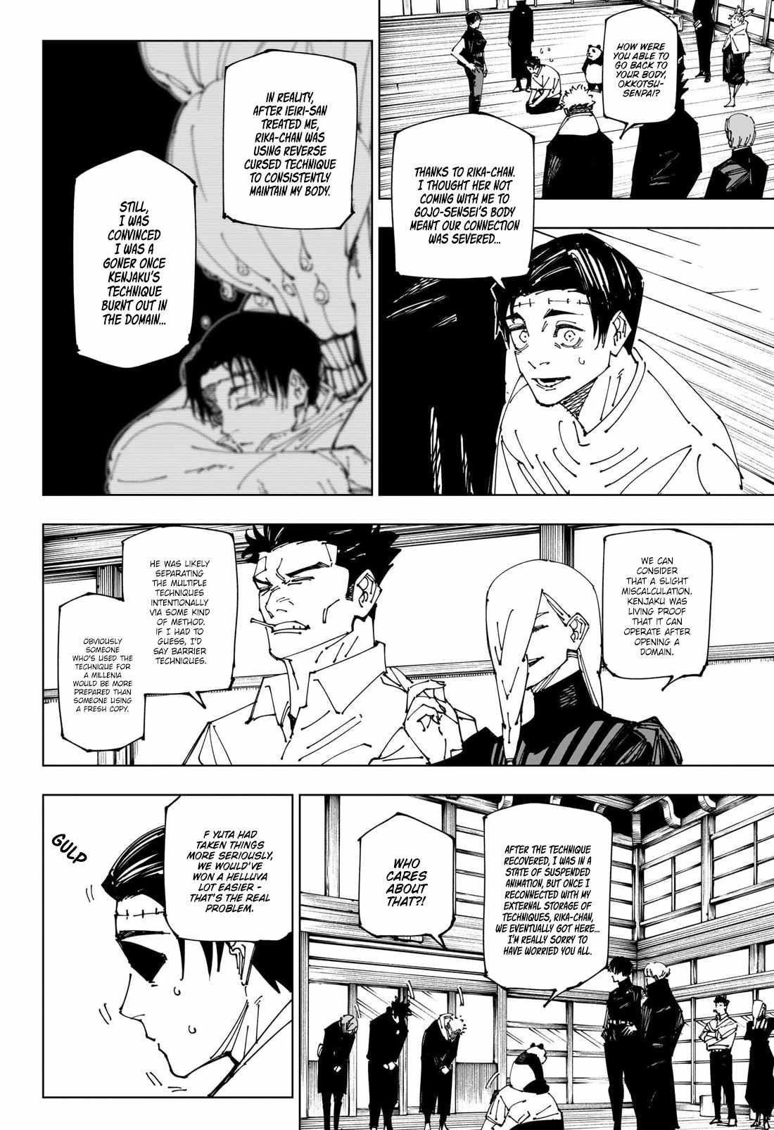 JUJUTSU KAISEN Chapter 269 - Page 4 in English