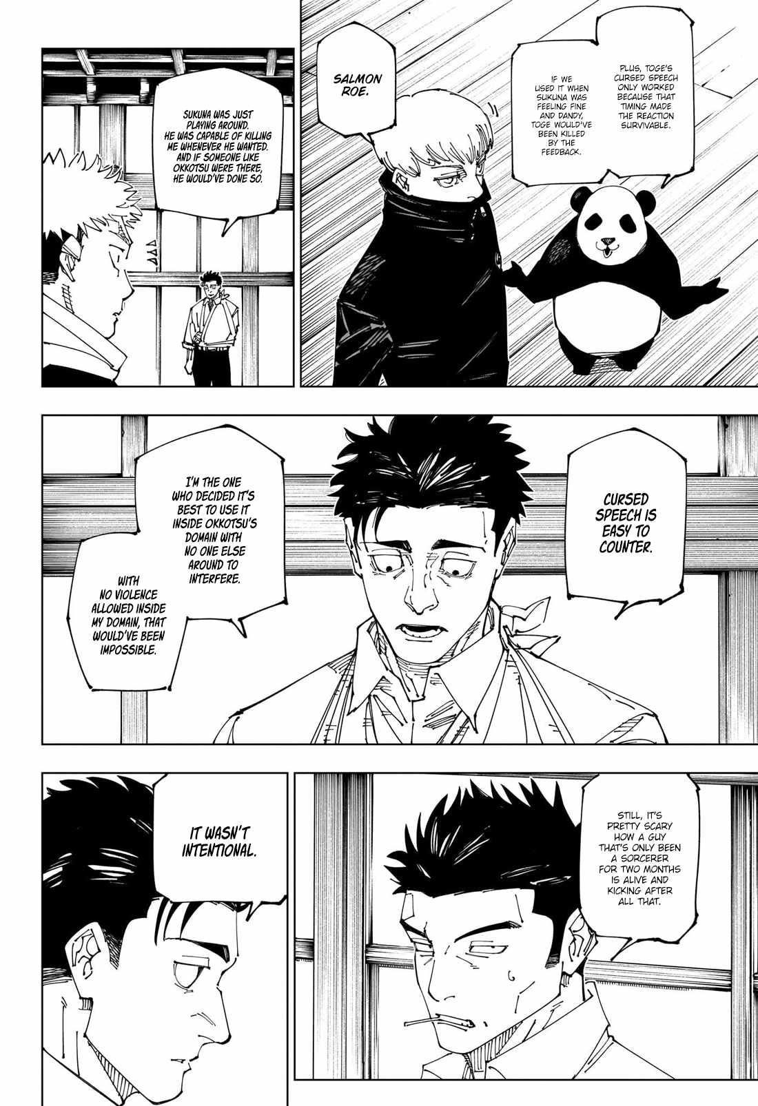 JUJUTSU KAISEN Chapter 269 - Page 6 in English