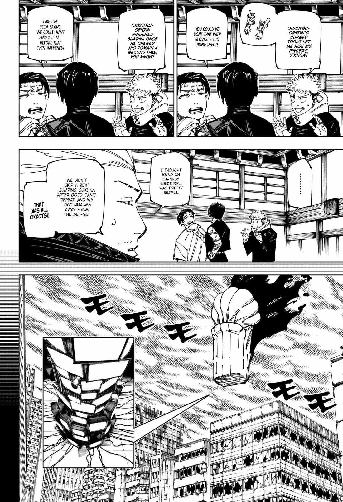 JUJUTSU KAISEN Chapter 269 - Page 8 in English