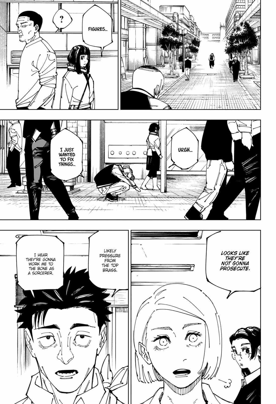 JUJUTSU KAISEN Chapter 270 - Page 11 in English