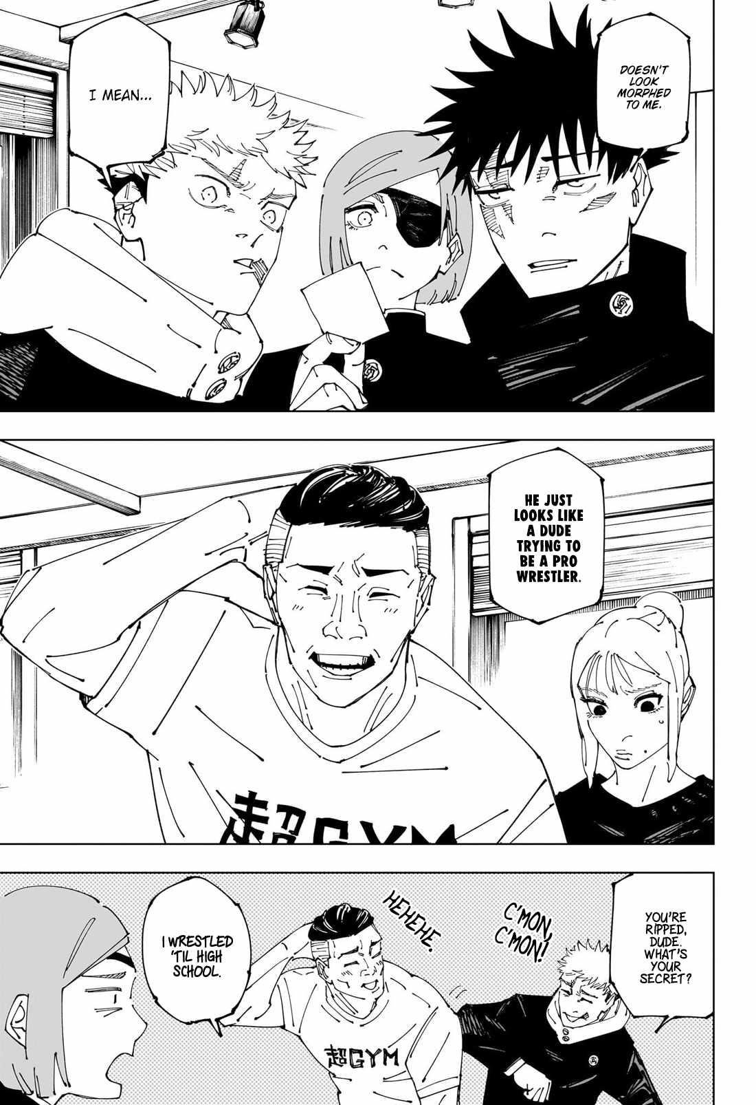 JUJUTSU KAISEN Chapter 270 - Page 17 in English