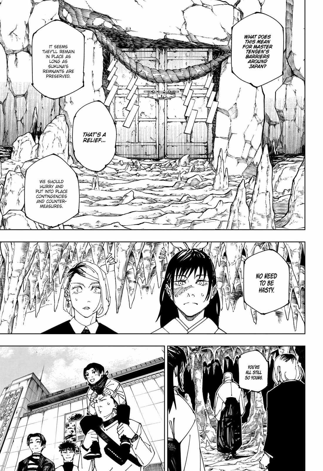 JUJUTSU KAISEN Chapter 270 - Page 3 in English