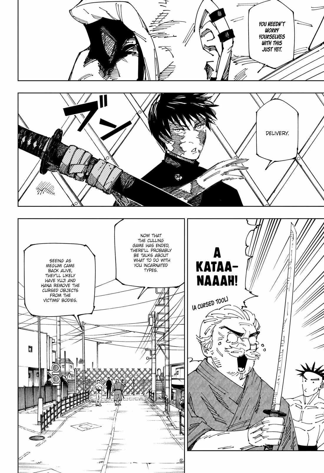 JUJUTSU KAISEN Chapter 270 - Page 4 in English