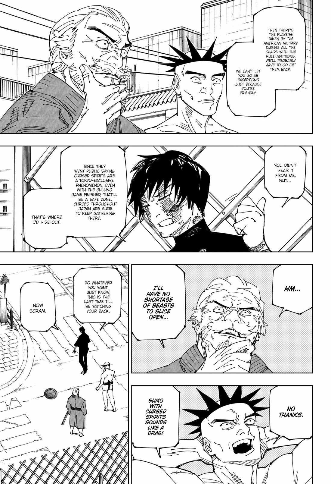 JUJUTSU KAISEN Chapter 270 - Page 5 in English