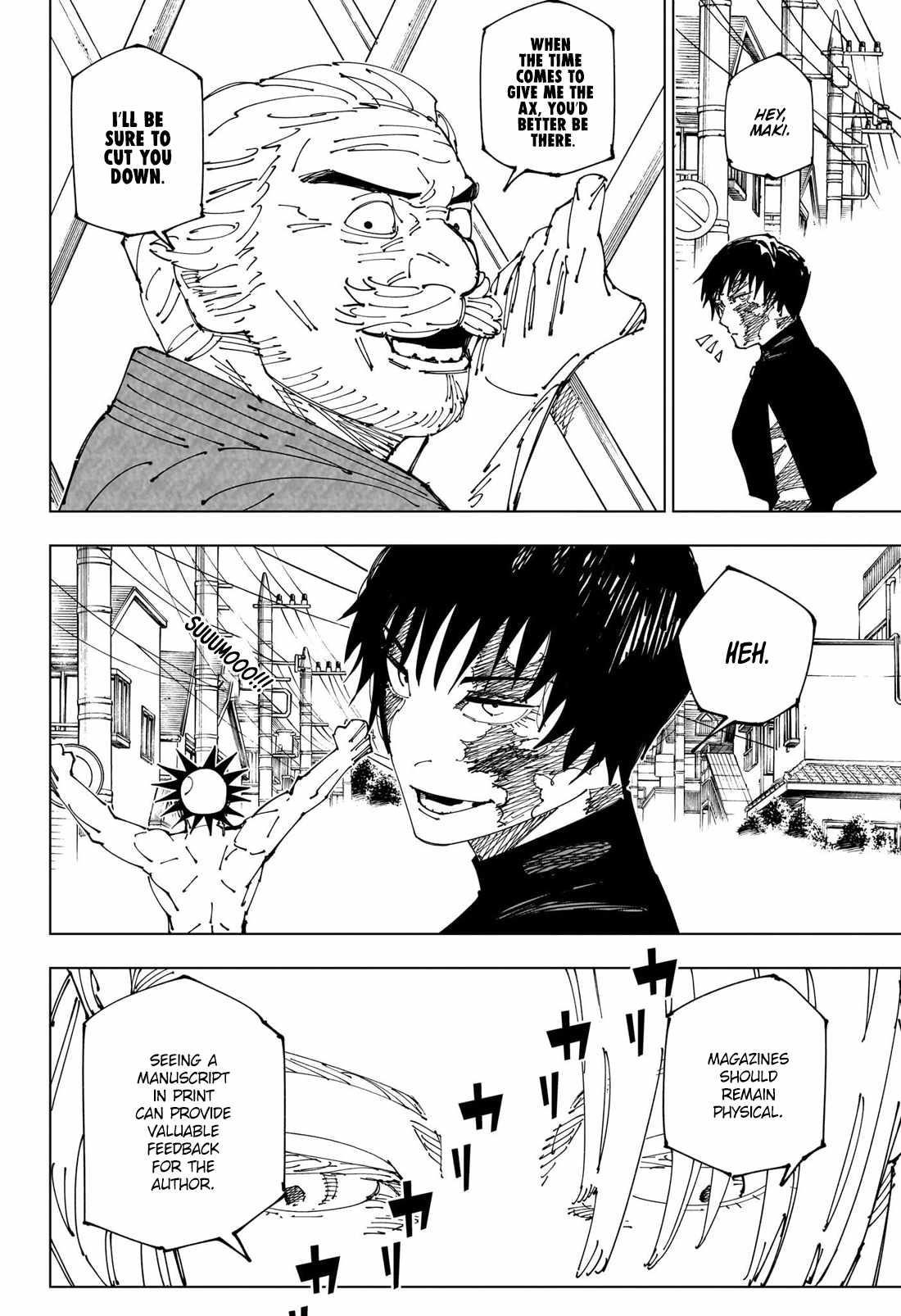 JUJUTSU KAISEN Chapter 270 - Page 6 in English
