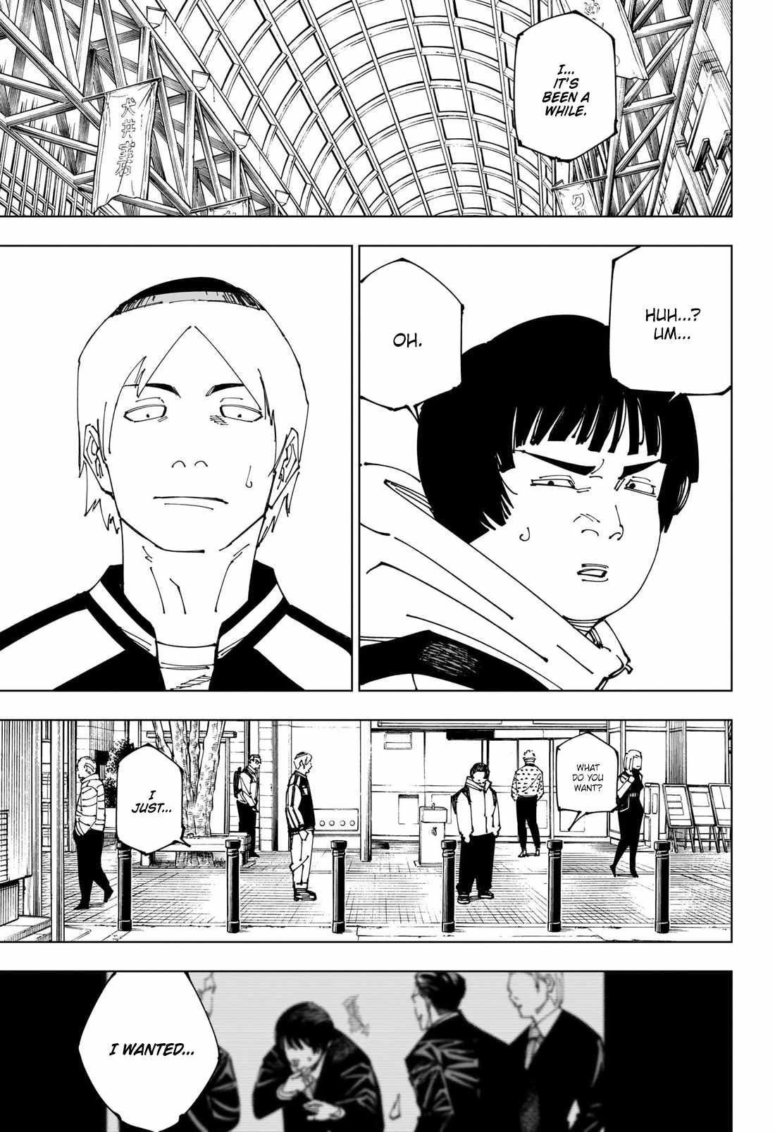JUJUTSU KAISEN Chapter 270 - Page 9 in English