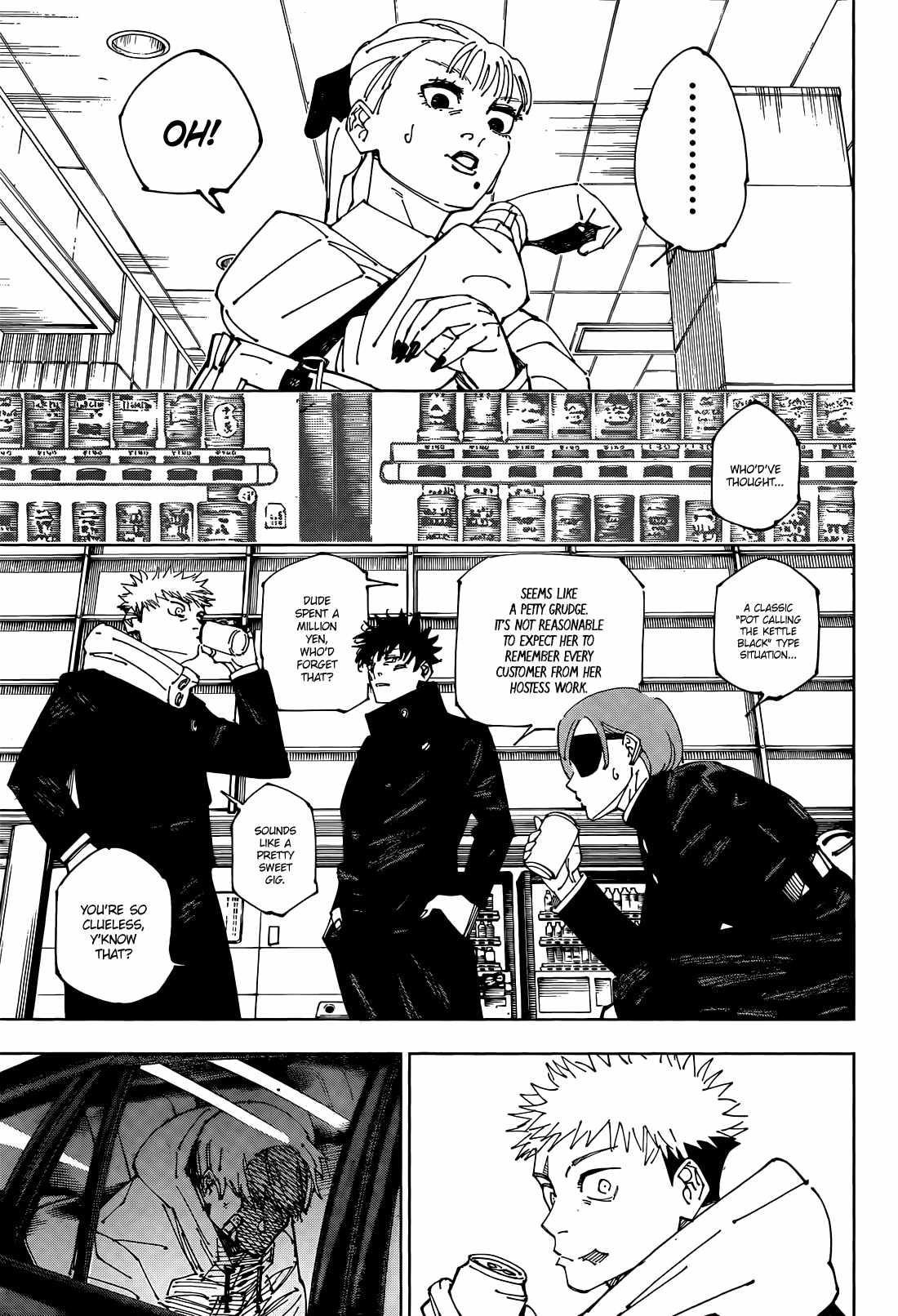 JUJUTSU KAISEN Chapter 271 - Page 12 in English