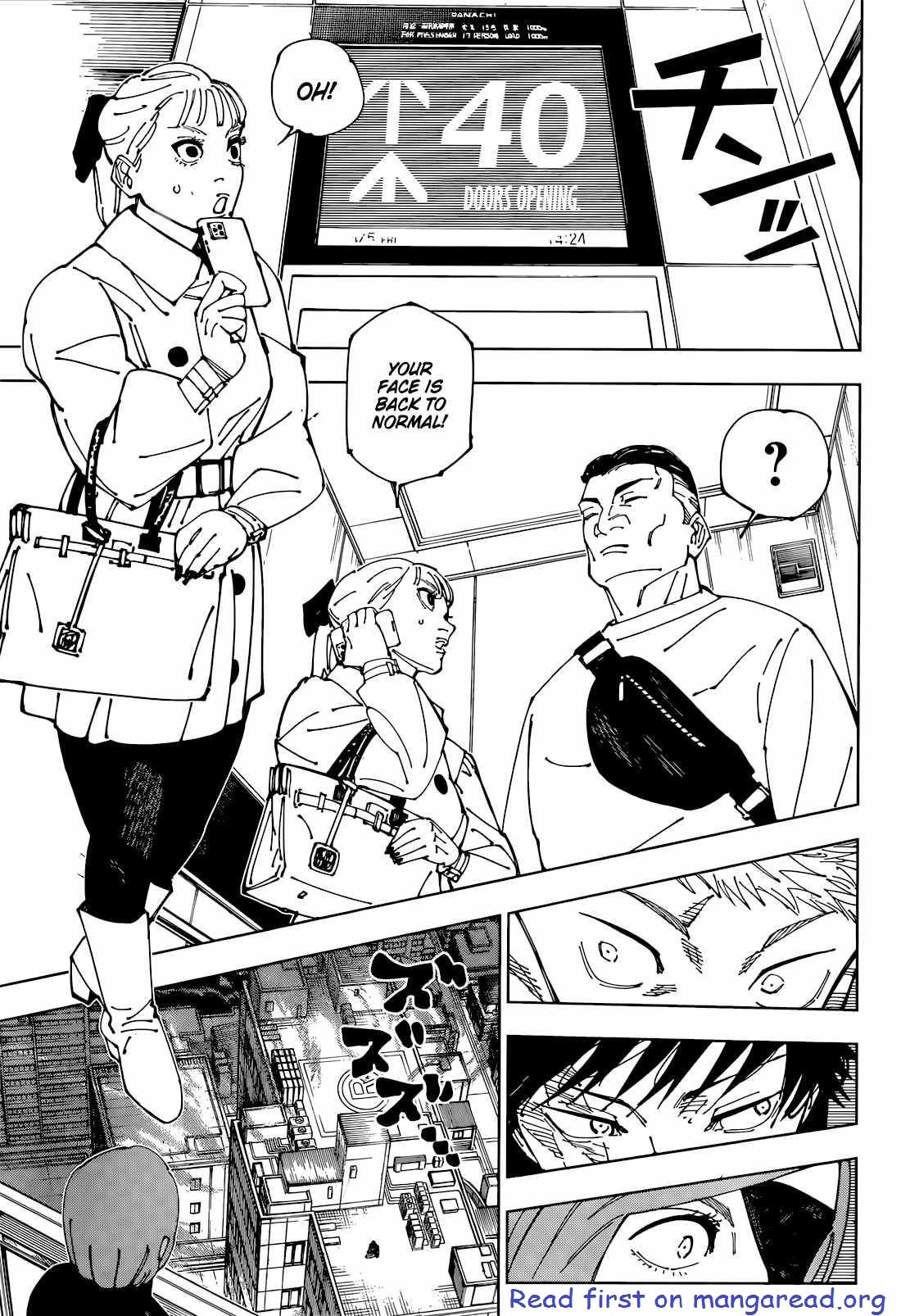 JUJUTSU KAISEN Chapter 271 - Page 6 in English