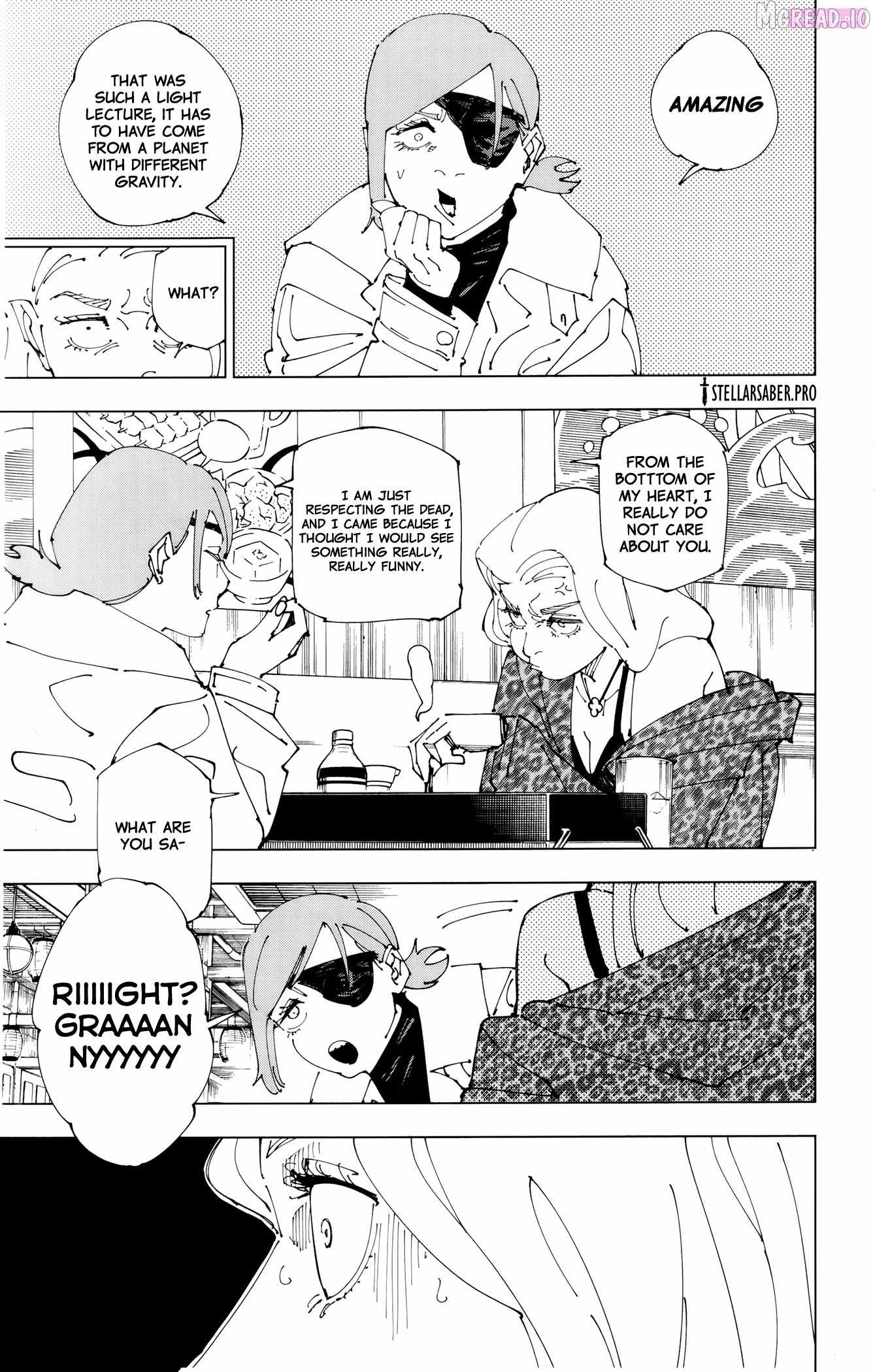 JUJUTSU KAISEN Chapter 272 - Page 13 in English