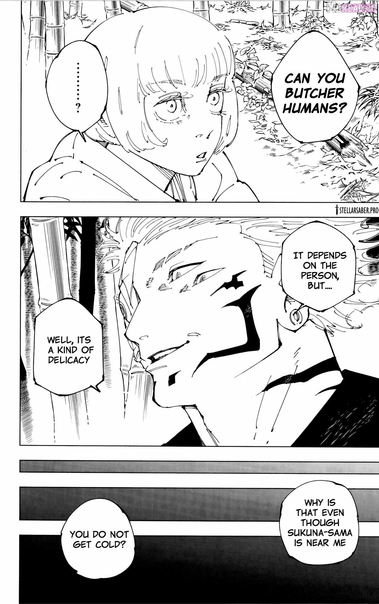 JUJUTSU KAISEN Chapter 272 - Page 19 in English