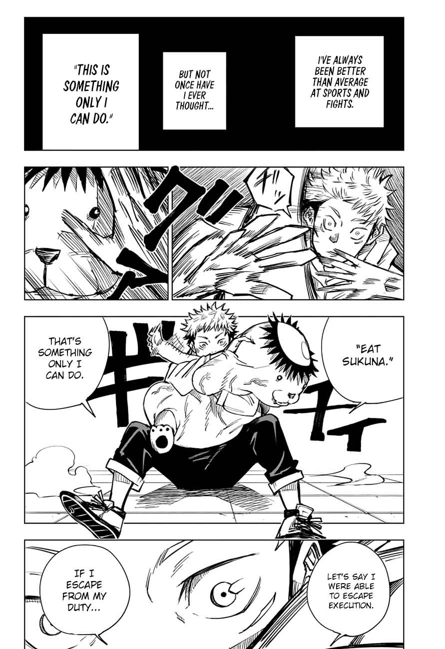 JUJUTSU KAISEN Chapter 3 - Page 15 in English
