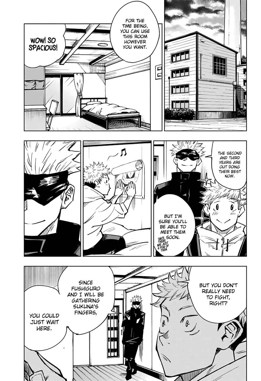 JUJUTSU KAISEN Chapter 3 - Page 18 in English
