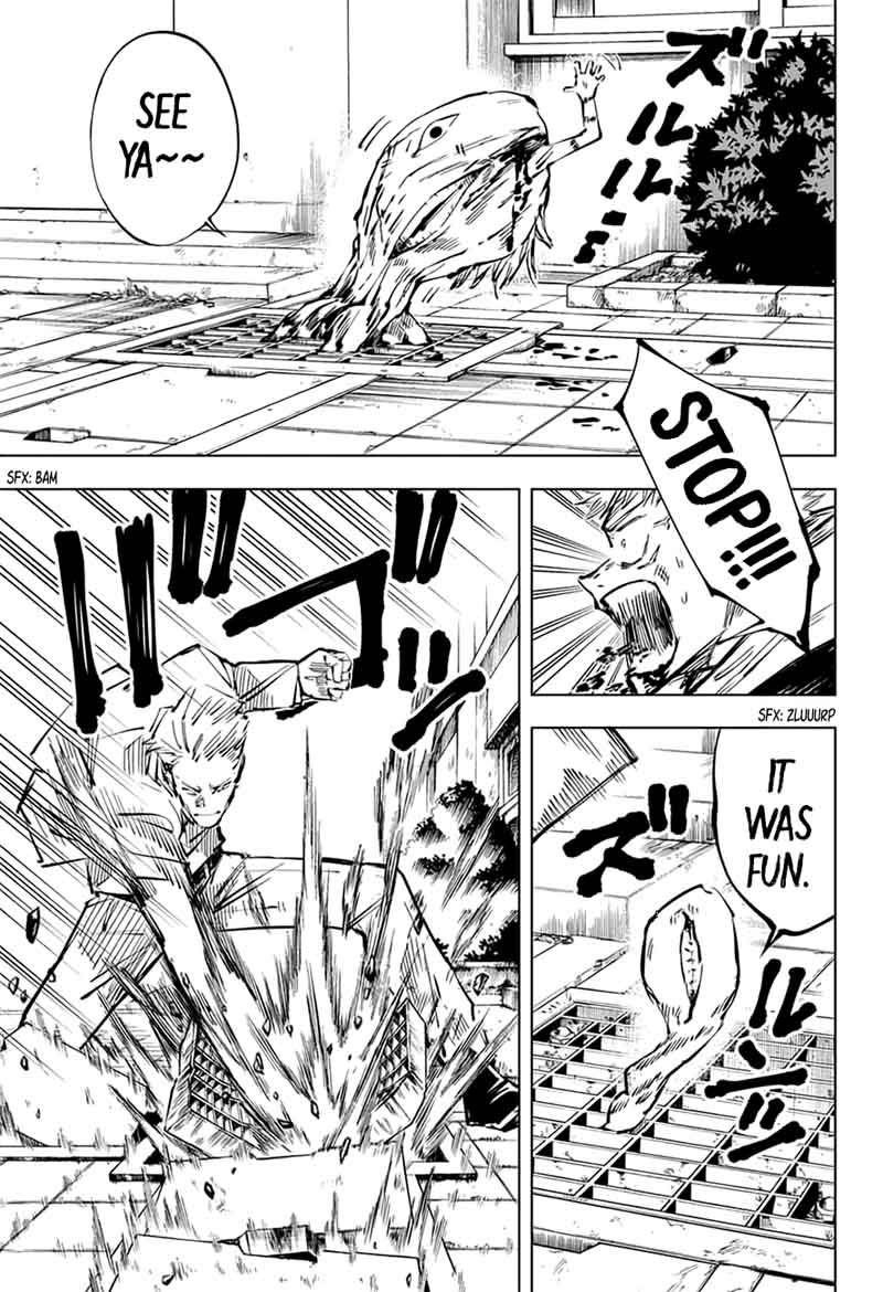 JUJUTSU KAISEN Chapter 31 - Page 8 in English