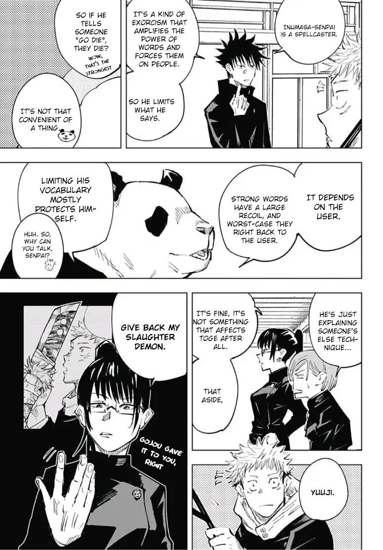 JUJUTSU KAISEN Chapter 33 - Page 4 in English