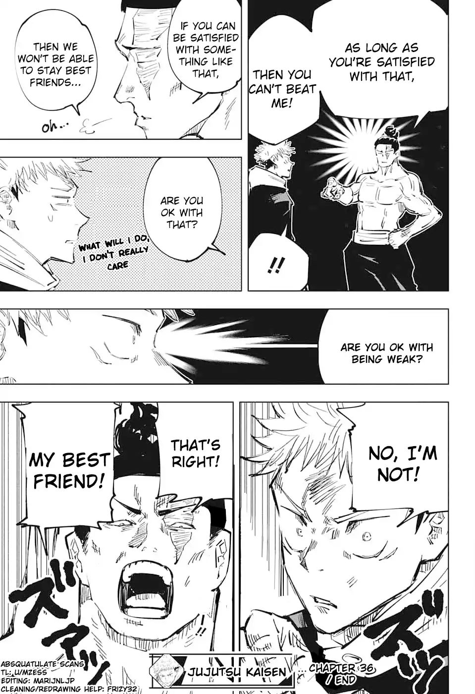 JUJUTSU KAISEN Chapter 36 - Page 19 in English