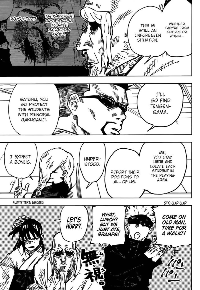 JUJUTSU KAISEN Chapter 45 - Page 3 in English
