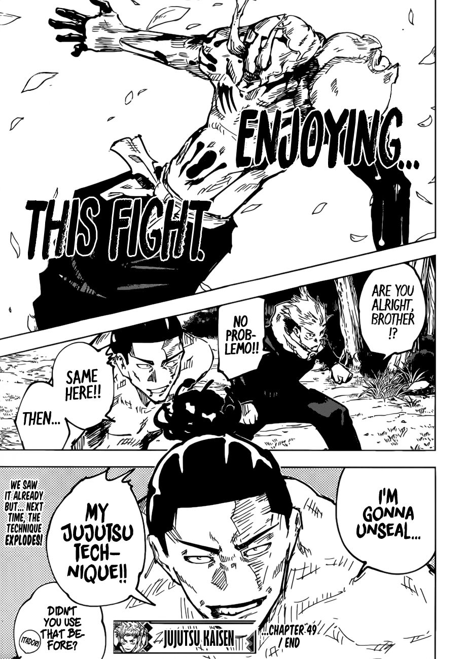 JUJUTSU KAISEN Chapter 49 - Page 20 in English