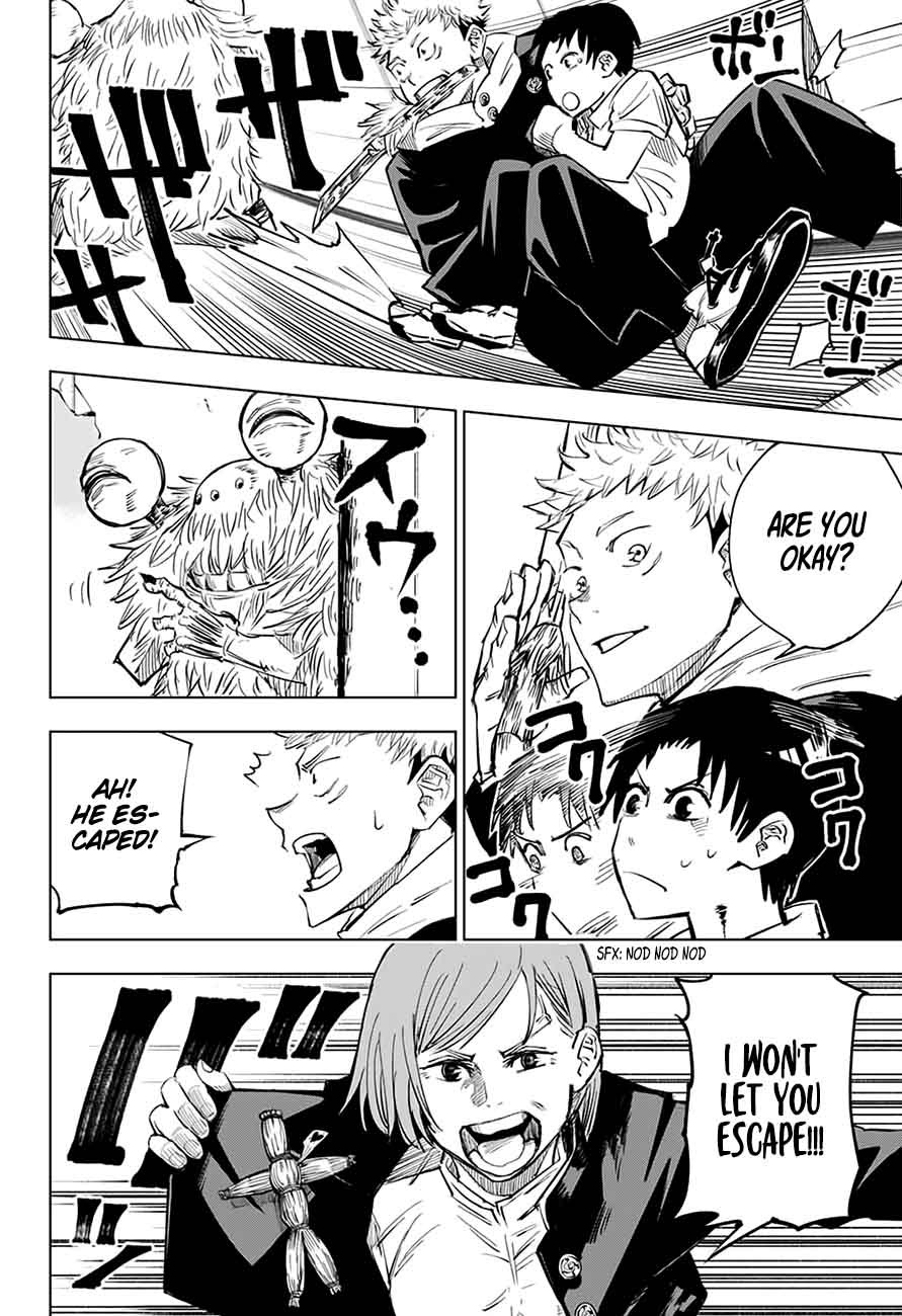 JUJUTSU KAISEN Chapter 5 - Page 10 in English