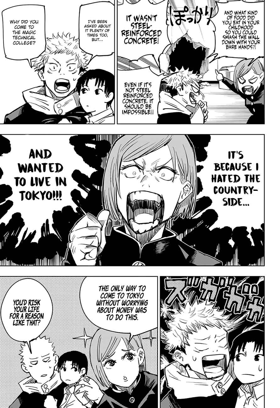 JUJUTSU KAISEN Chapter 5 - Page 15 in English