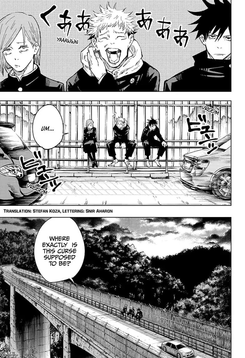 JUJUTSU KAISEN Chapter 56 - Page 5 in English