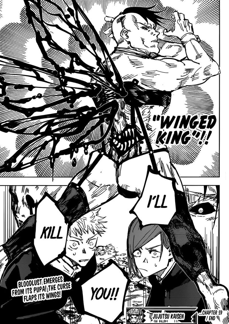 JUJUTSU KAISEN Chapter 59 - Page 19 in English