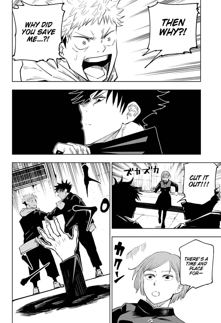 JUJUTSU KAISEN Chapter 6 - Page 14 in English