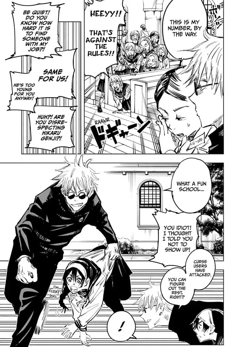 JUJUTSU KAISEN Chapter 69 - Page 3 in English