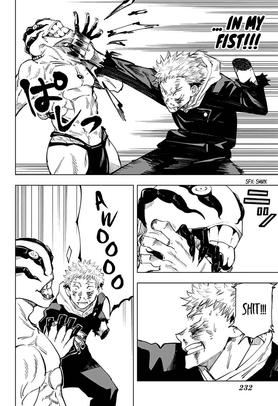 JUJUTSU KAISEN Chapter 7 - Page 17 in English
