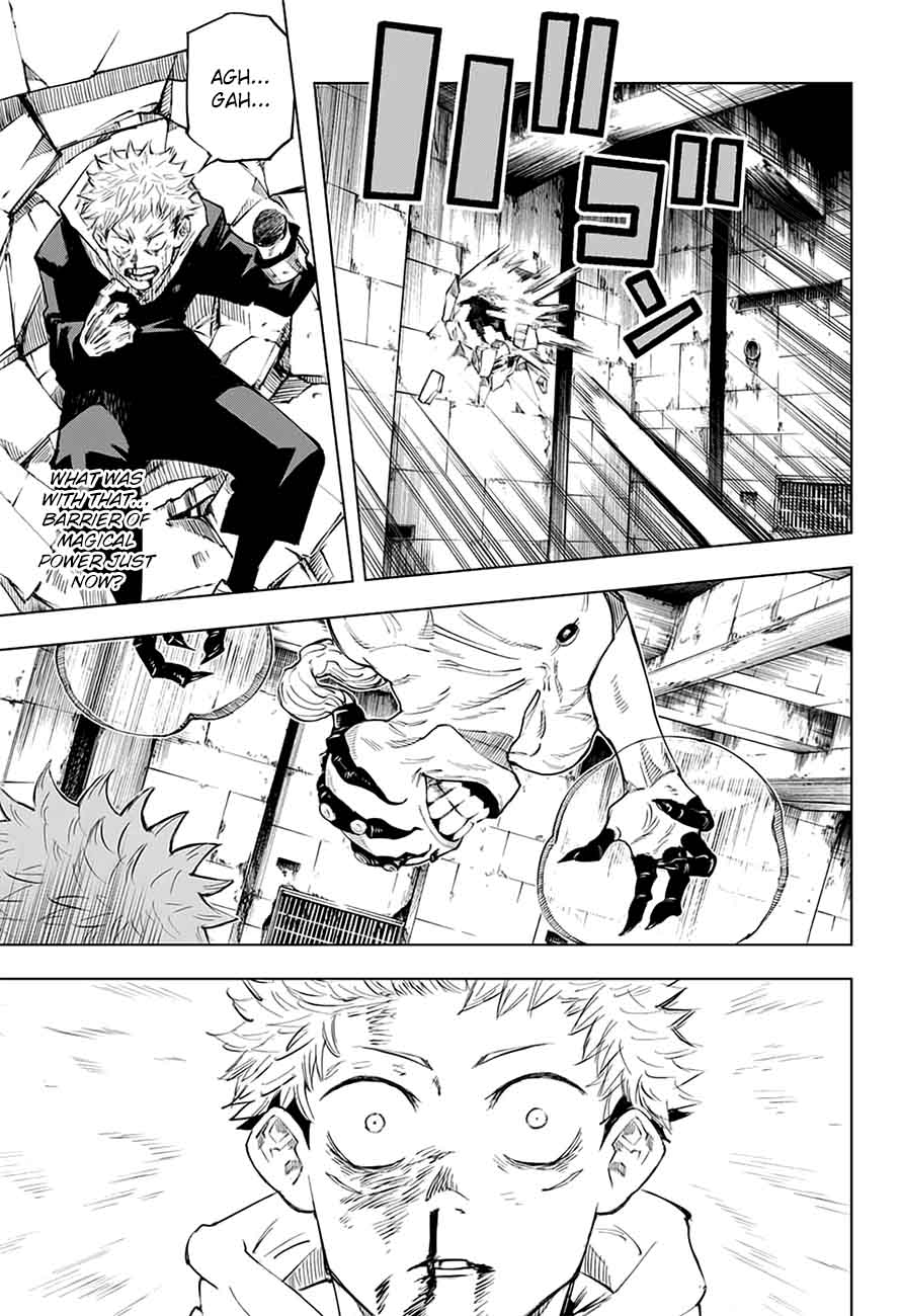 JUJUTSU KAISEN Chapter 7 - Page 8 in English