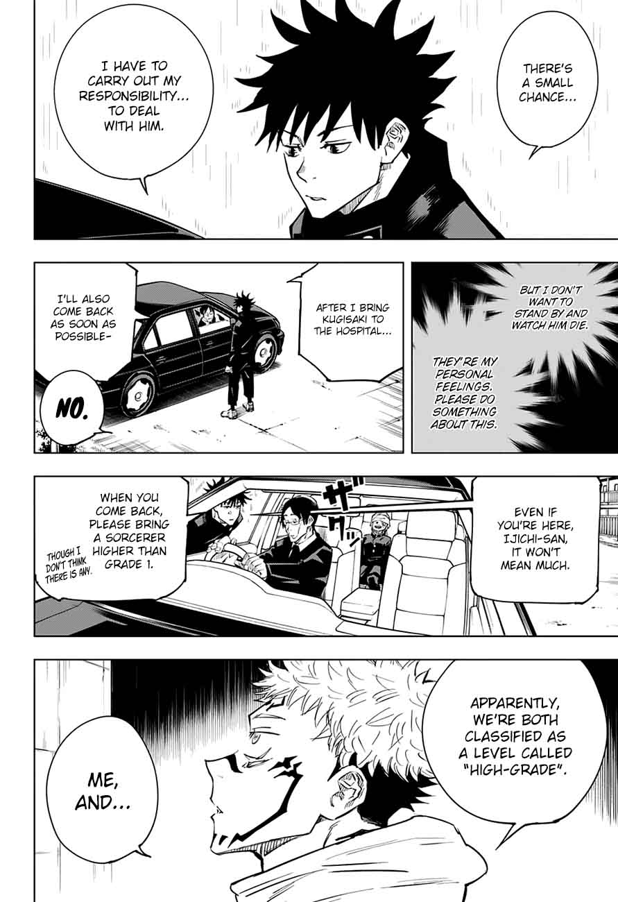 JUJUTSU KAISEN Chapter 8 - Page 10 in English