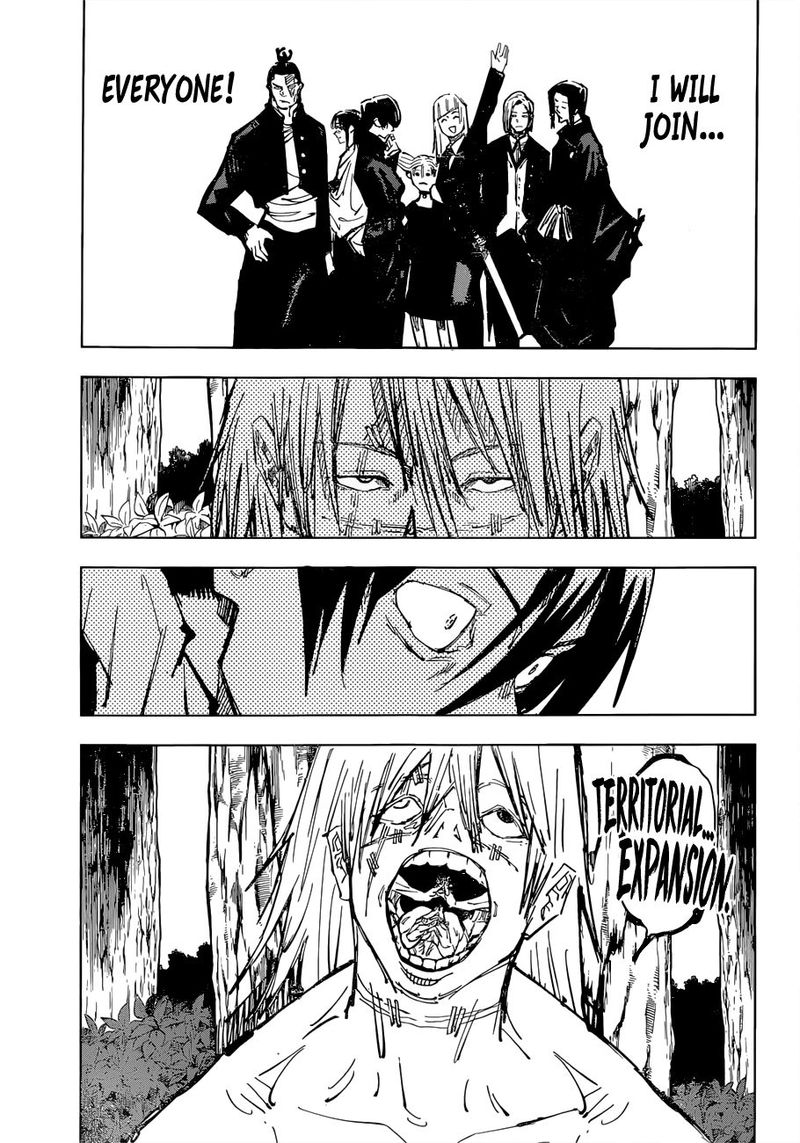 JUJUTSU KAISEN Chapter 81 - Page 15 in English