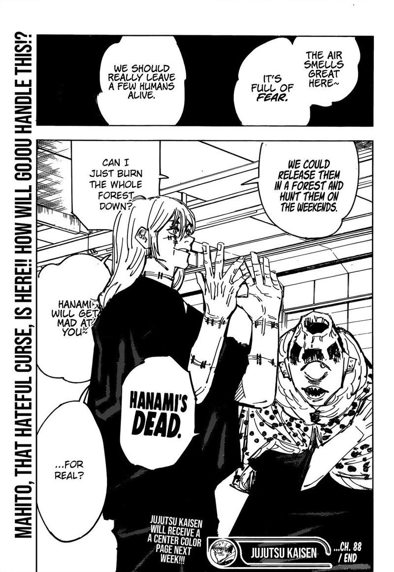 JUJUTSU KAISEN Chapter 88 - Page 18 in English