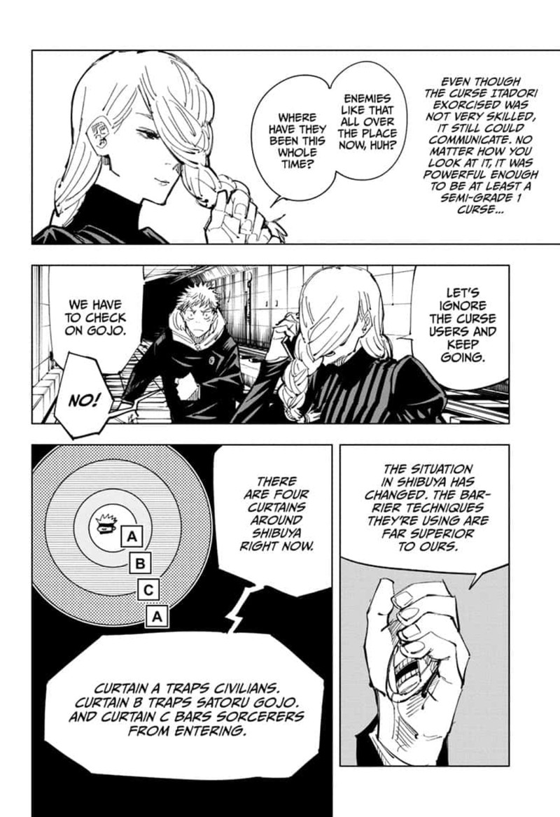 JUJUTSU KAISEN Chapter 91 - Page 10 in English