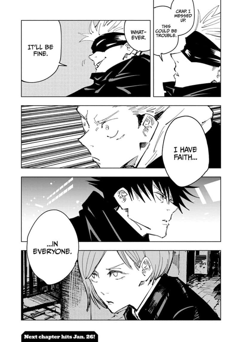 JUJUTSU KAISEN Chapter 91 - Page 19 in English